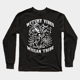 Witchy Vibes Wiccan Tribe Long Sleeve T-Shirt